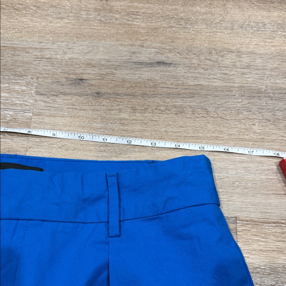 Banana Republic women’s Pleated High Waist Blue Shorts Wide Leg Size 10 - Picture 6 of 11